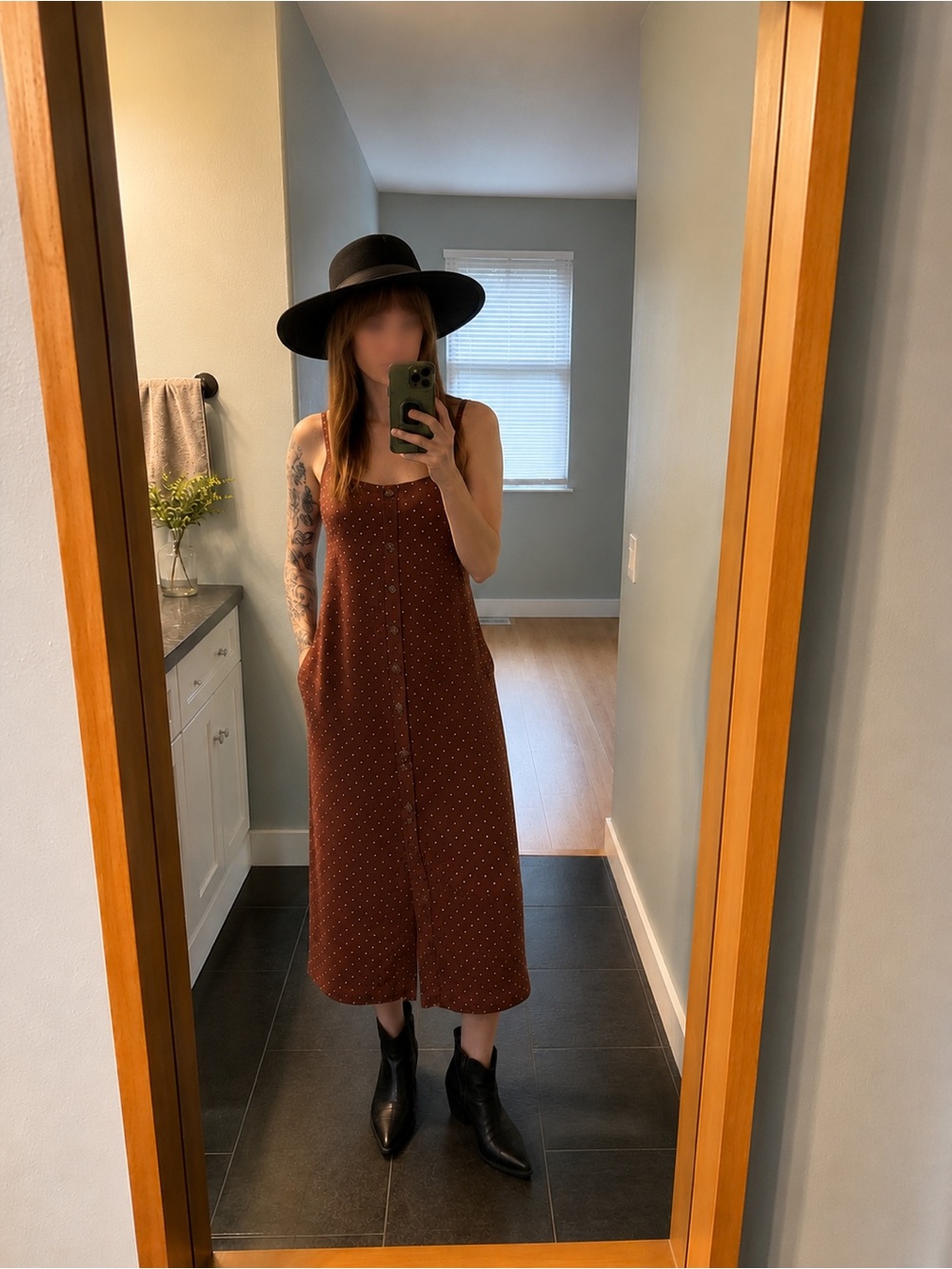 Not Perfect Linen Matilda Slip Dress XS